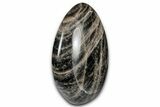 Polished Free-Standing Black Moonstone - Madagascar #348964-2